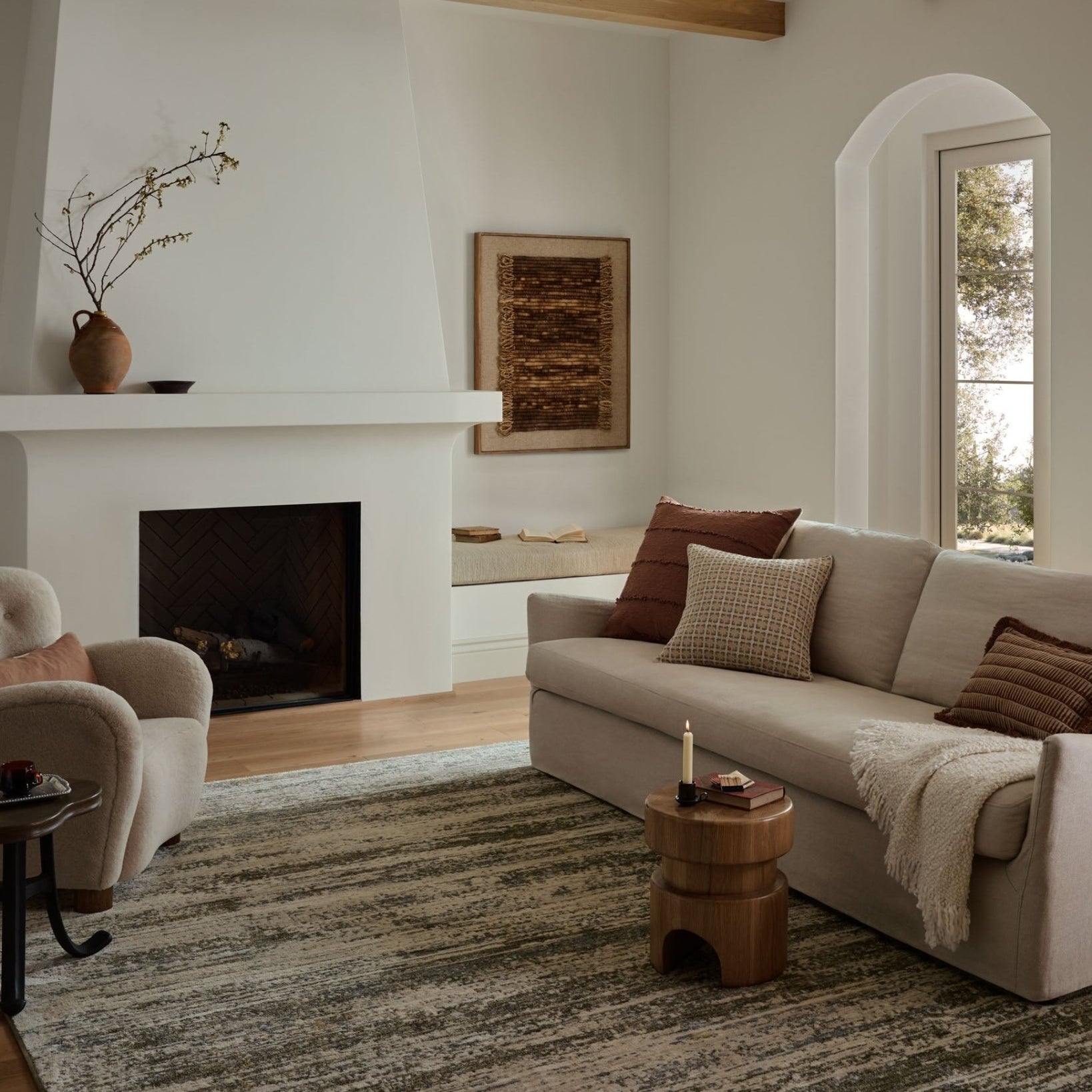 Loloi II Nellie Lagoon / Dove Rug White Cliff Studio Area Rugs