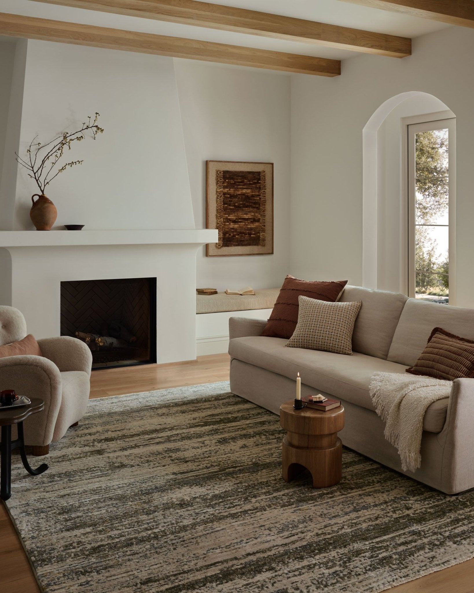 Loloi II Nellie Lagoon / Dove Rug White Cliff Studio Area Rugs