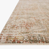 Loloi II Nellie Natural / Sunset Rug White Cliff Studio Area Rugs