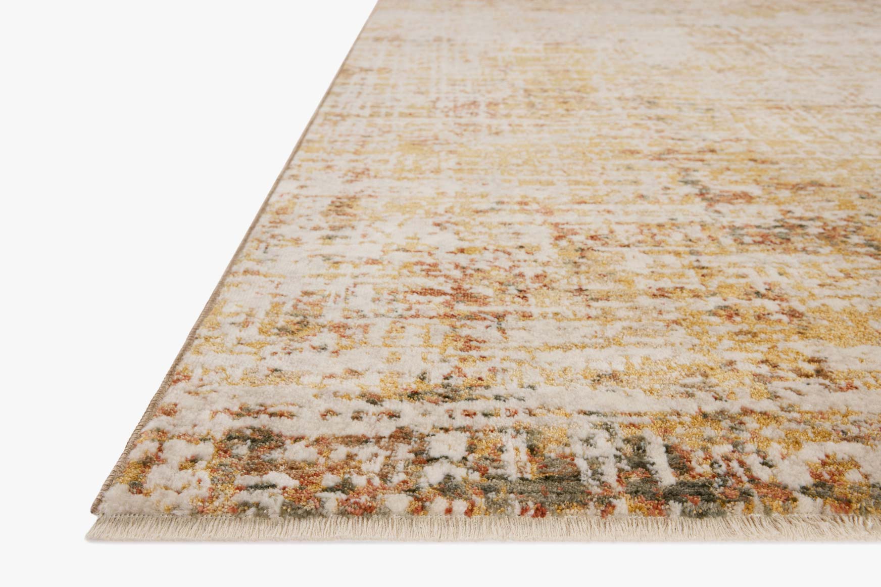 Loloi II Nellie Sunset / Pebble Rug White Cliff Studio Area Rugs
