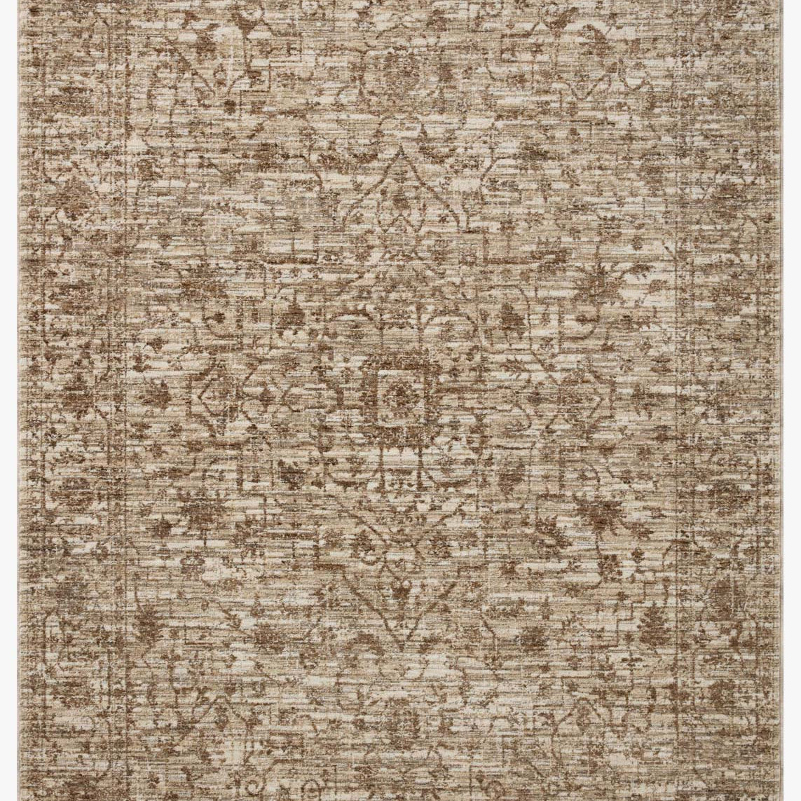 Loloi II Sorrento Bark / Natural Rug White Cliff Studio Area Rugs