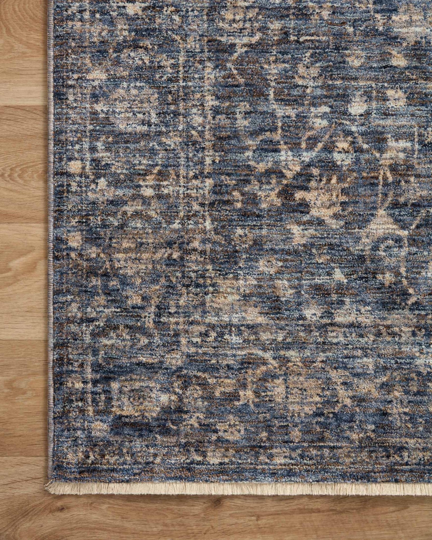 Loloi II Sorrento Midnight / Natural Rug White Cliff Studio Area Rugs