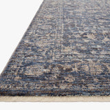 Loloi II Sorrento Midnight / Natural Rug White Cliff Studio Area Rugs