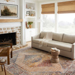 Loloi II Sorrento Multi / Sunset Rug White Cliff Studio Area Rugs