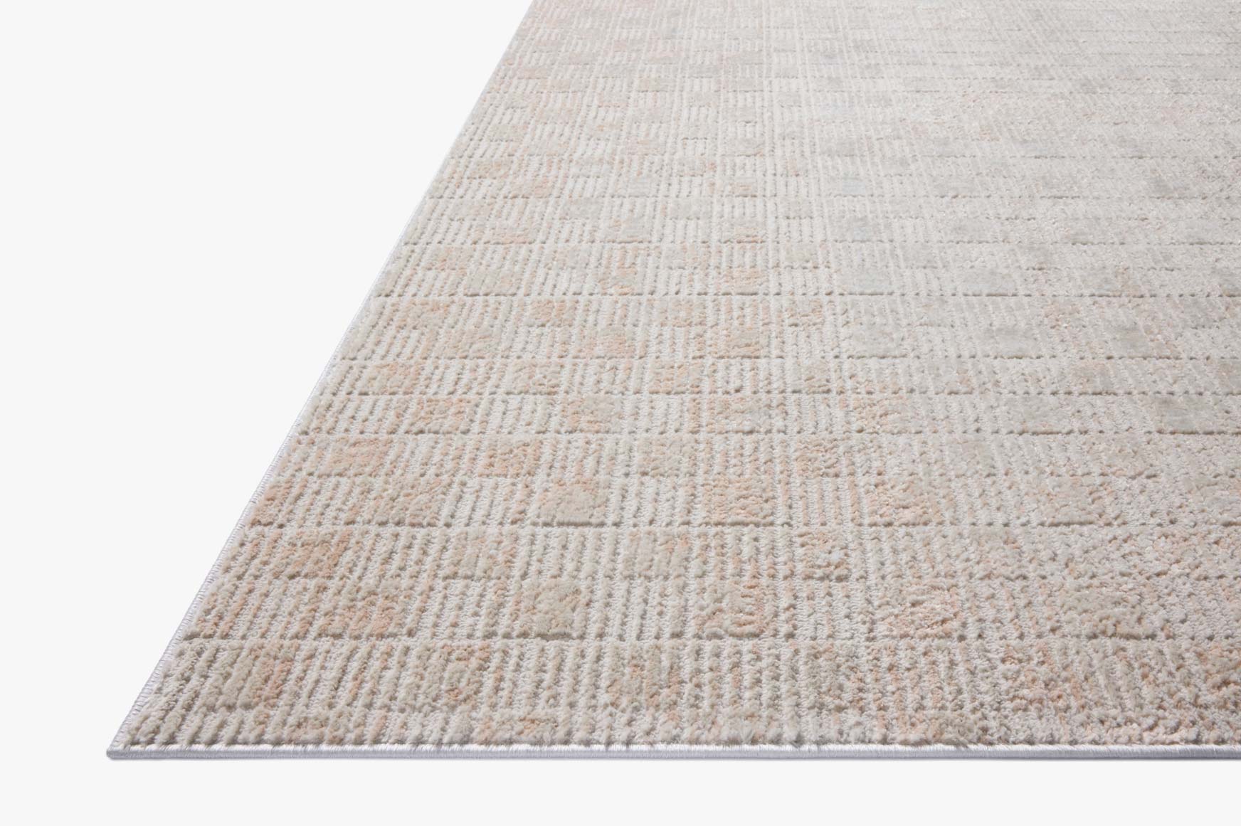 Loloi II Townes Beige / Clay Rug White Cliff Studio Area Rugs