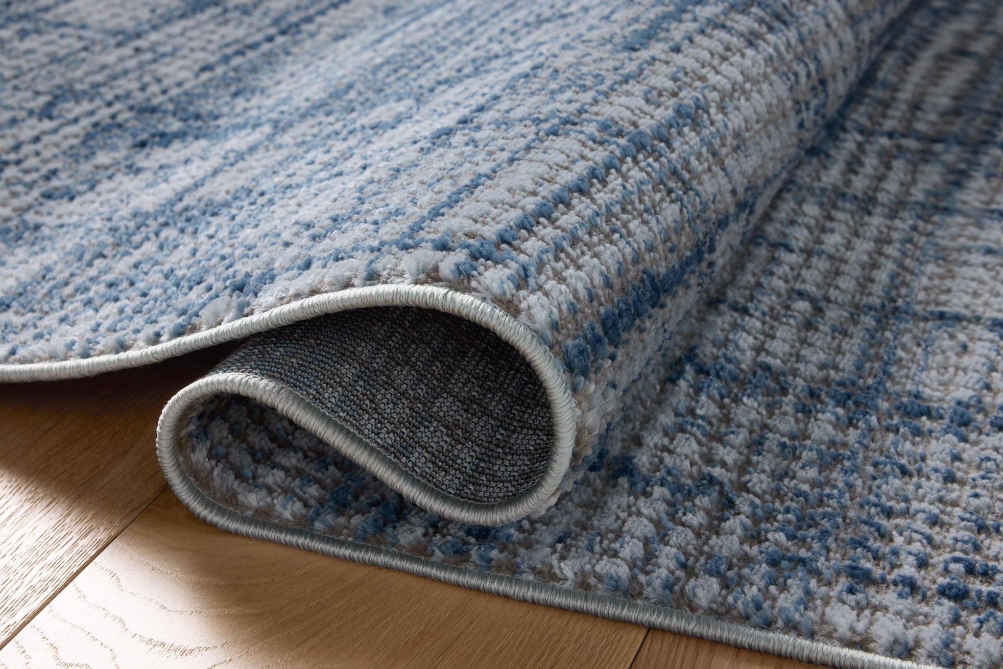 Loloi II Townes Grey / Denim Rug White Cliff Studio Area Rugs