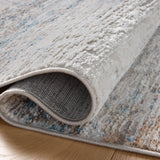Loloi II Townes Ivory / Sky Rug White Cliff Studio Area Rugs
