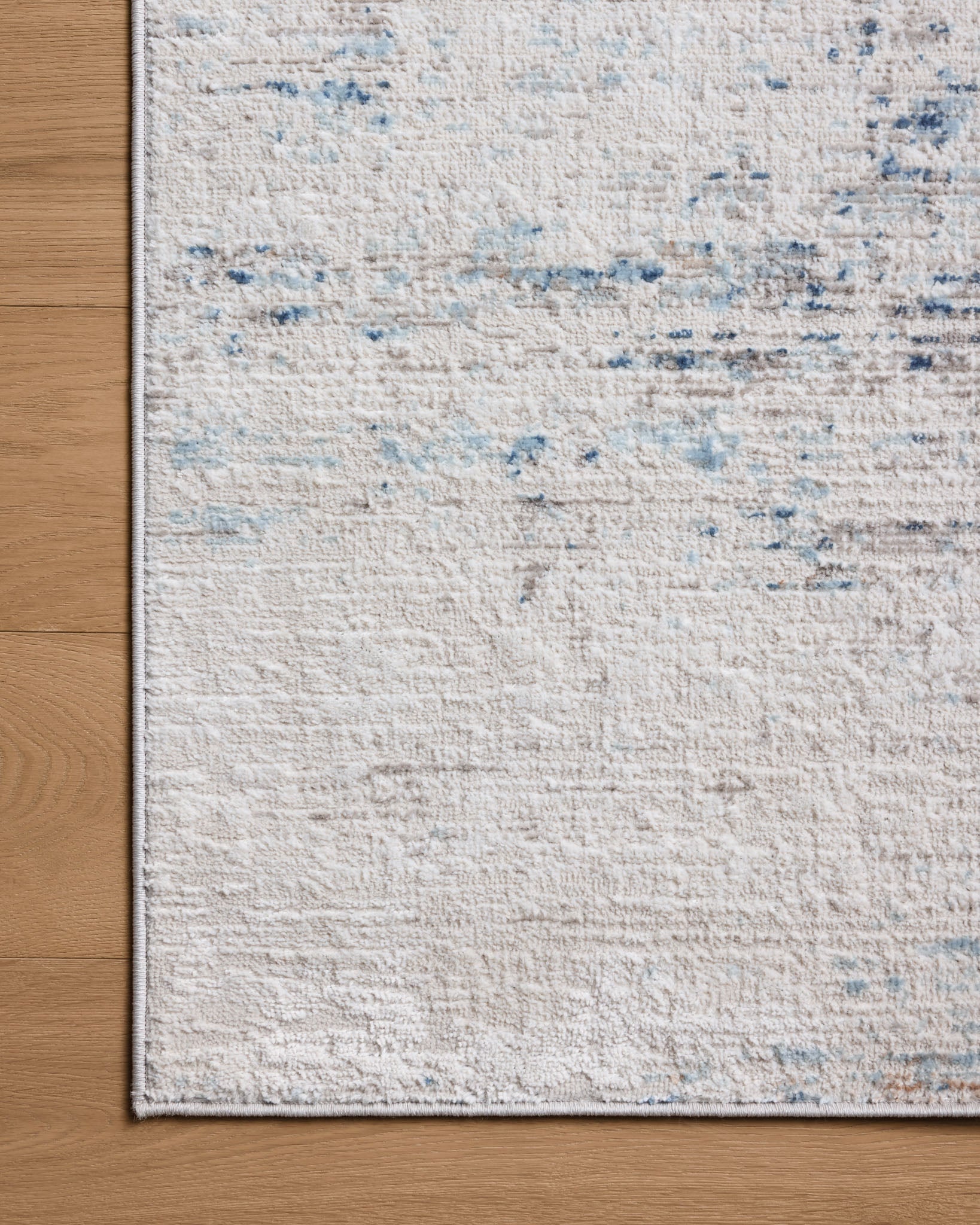 Loloi II Townes Ivory / Sky Rug White Cliff Studio Area Rugs