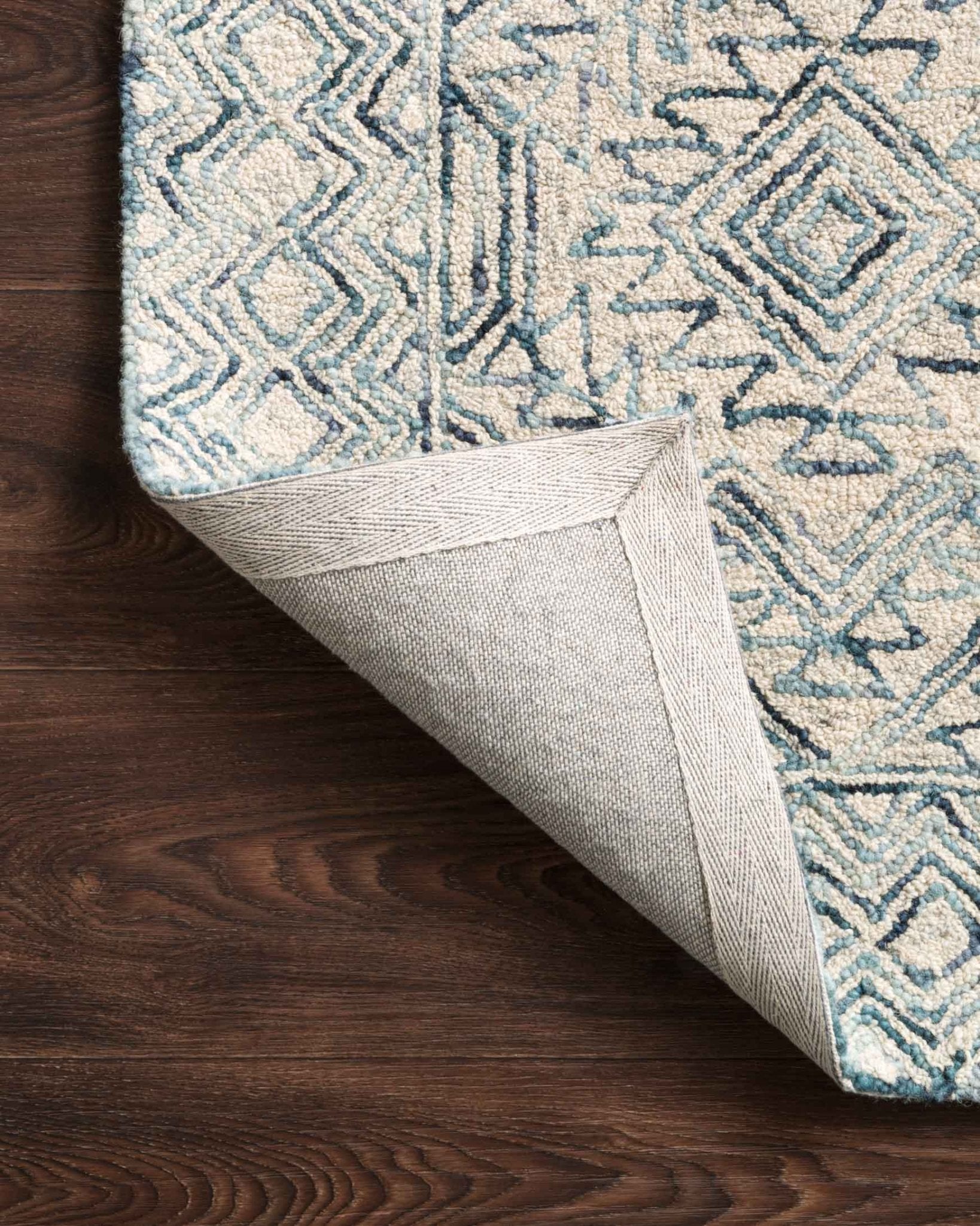 Loloi II Ziva Bluestone Rug White Cliff Studio Area Rugs