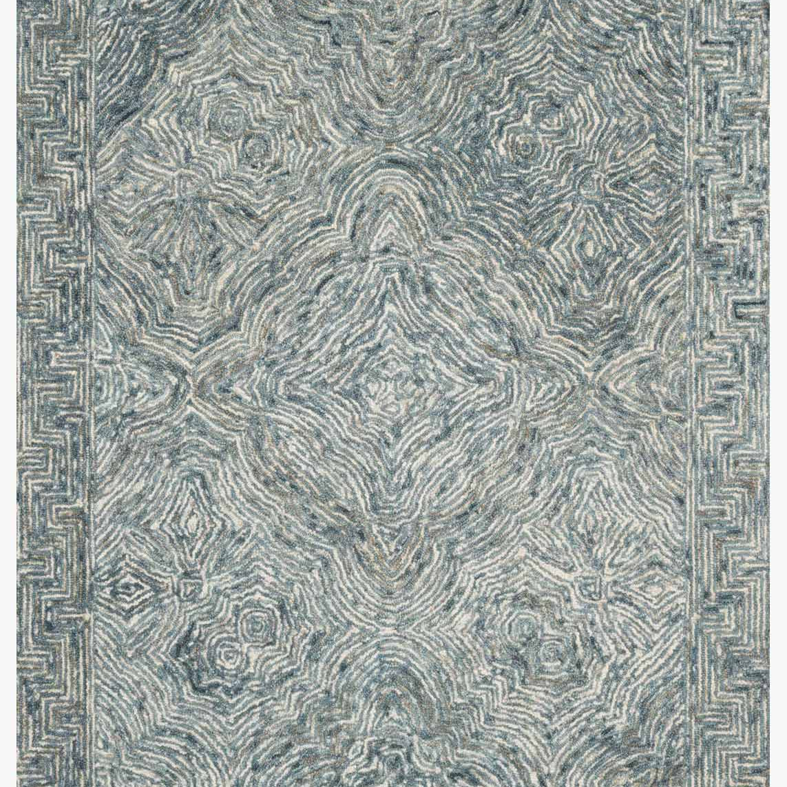 Loloi II Ziva Denim Rug White Cliff Studio Area Rugs