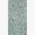 Loloi II Ziva Denim Rug White Cliff Studio Area Rugs