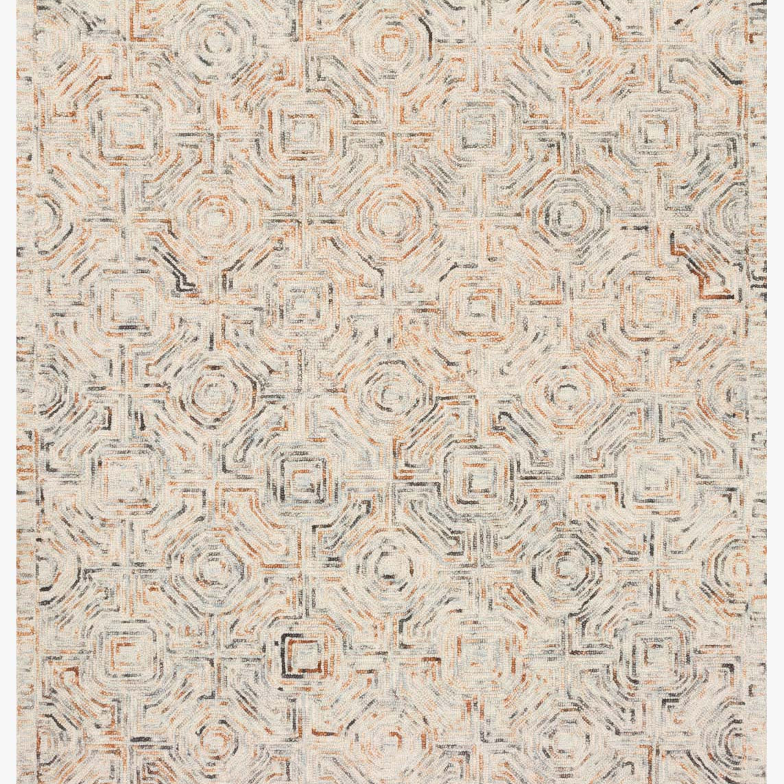 Loloi II Ziva Multi Rug White Cliff Studio Area Rugs