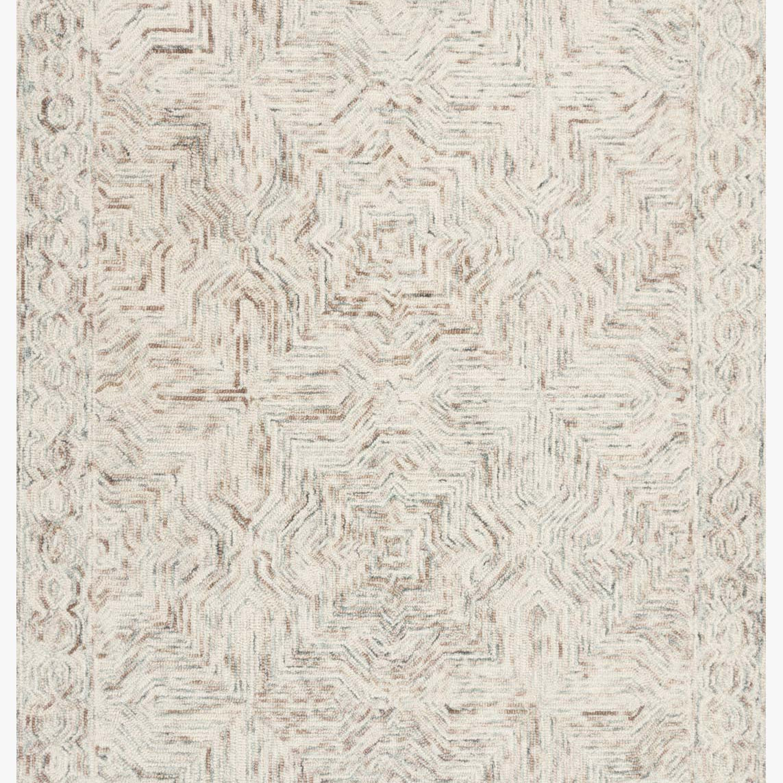 Loloi II Ziva Neutral Rug White Cliff Studio Area Rugs