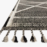 Loloi Iman Beige / Charcoal Rug White Cliff Studio Area Rugs