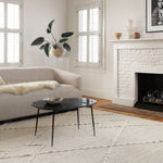 Loloi Iman Ivory / Lt. Grey Rug White Cliff Studio Area Rugs