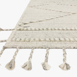 Loloi Iman Ivory / Lt. Grey Rug White Cliff Studio Area Rugs