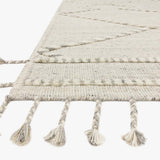 Loloi Iman Ivory / Lt. Grey Rug White Cliff Studio Area Rugs
