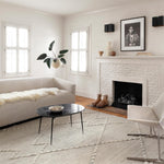 Loloi Iman Ivory / Lt. Grey Rug White Cliff Studio Area Rugs