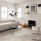 Loloi Iman Ivory / Lt. Grey Rug White Cliff Studio Area Rugs