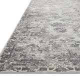 Loloi Indra Charcoal / Silver Area Rug White Cliff Studio Area Rug