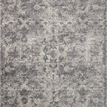 Loloi Indra Charcoal / Silver Area Rug White Cliff Studio Area Rug