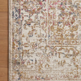 Loloi Indra Ivory / Multi Area Rug White Cliff Studio Area Rug