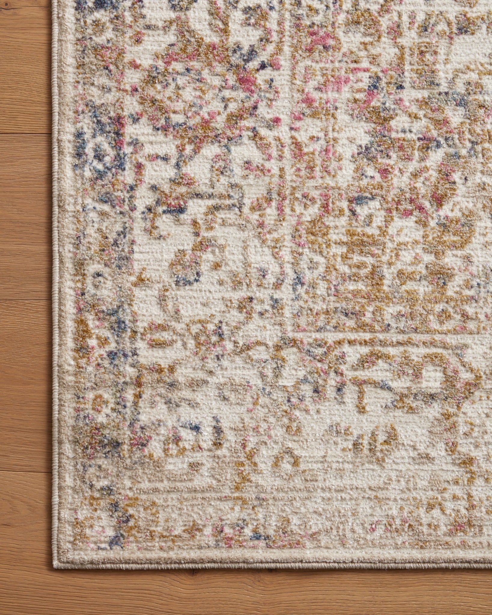 Loloi Indra Ivory / Multi Area Rug White Cliff Studio Area Rug