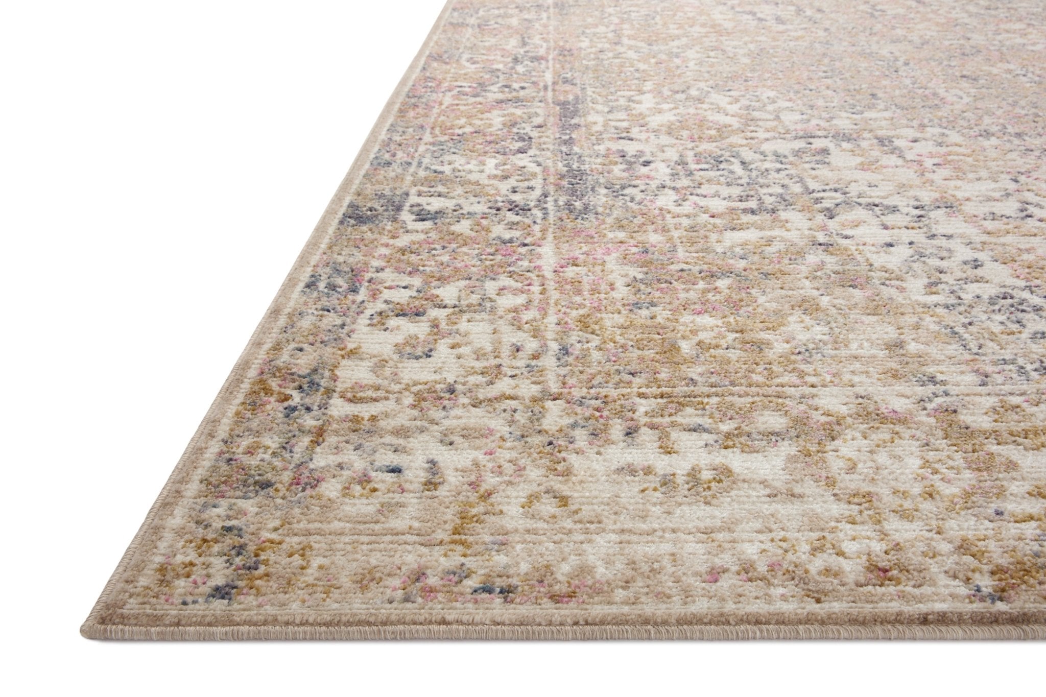 Loloi Indra Ivory / Multi Area Rug White Cliff Studio Area Rug