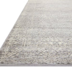 Loloi Indra Silver / Ivory Area Rug White Cliff Studio Area Rug