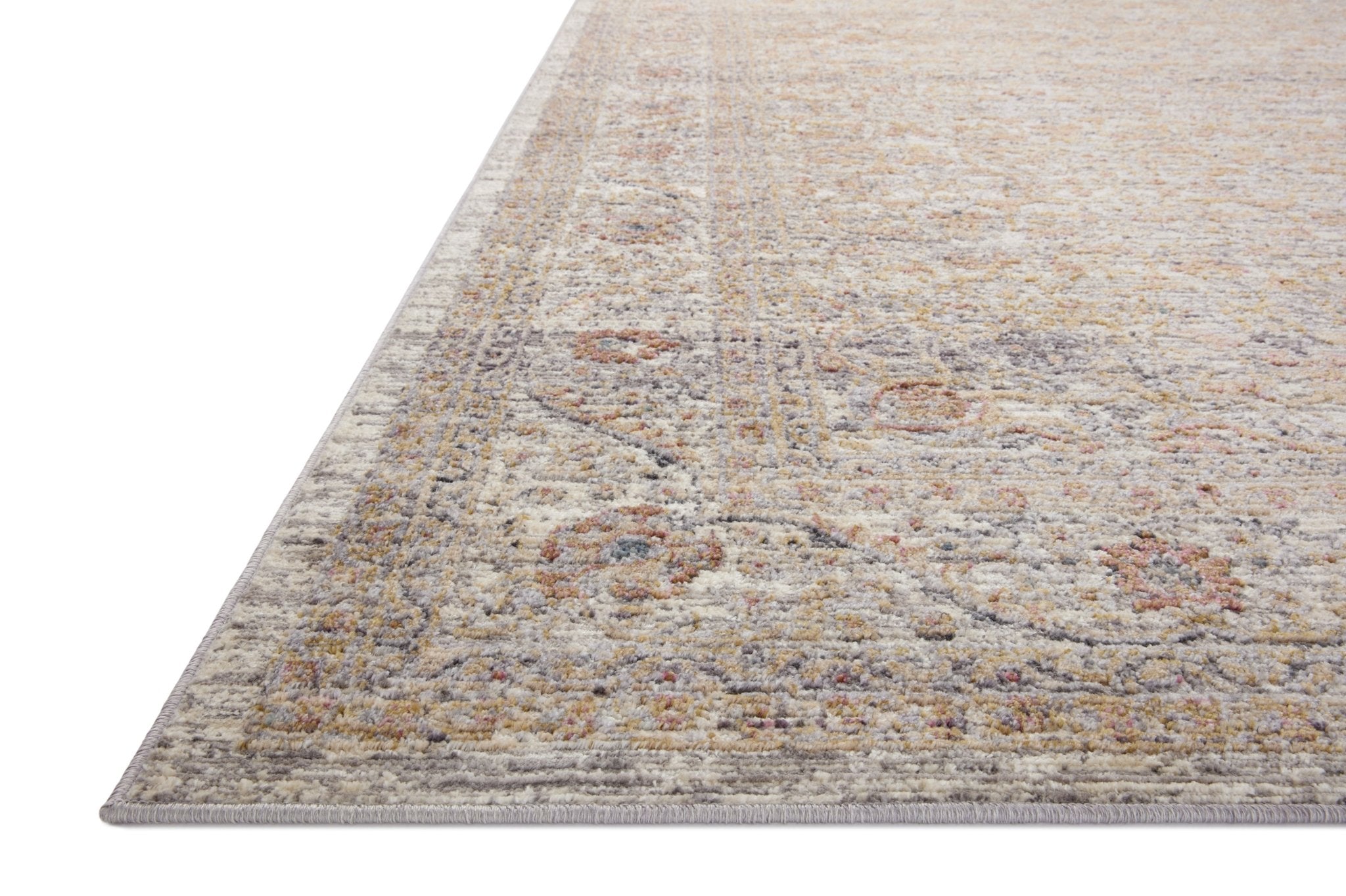 Loloi Indra Stone / Multi Area Rug White Cliff Studio Area Rug
