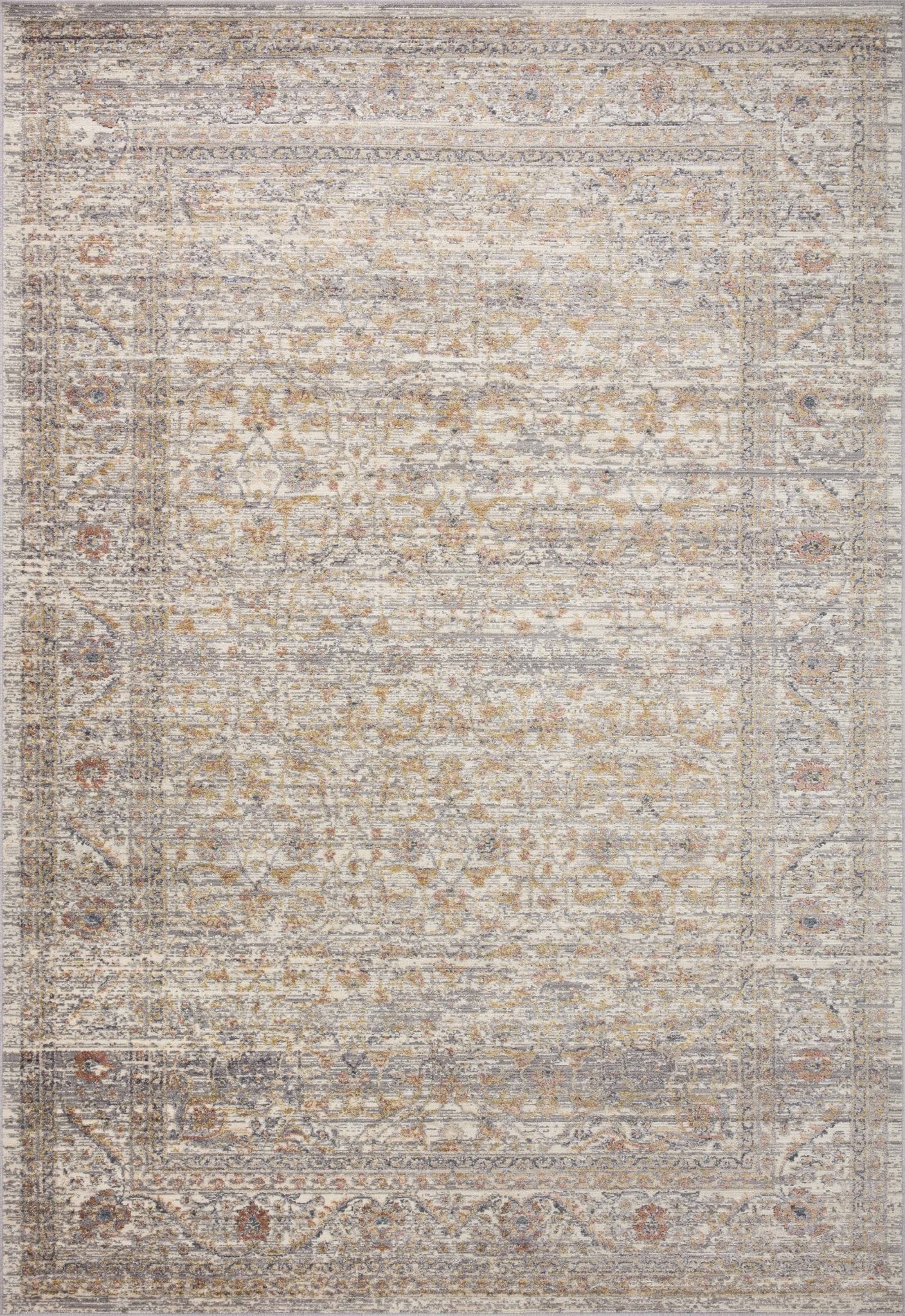 Loloi Indra Stone / Multi Area Rug White Cliff Studio Area Rug