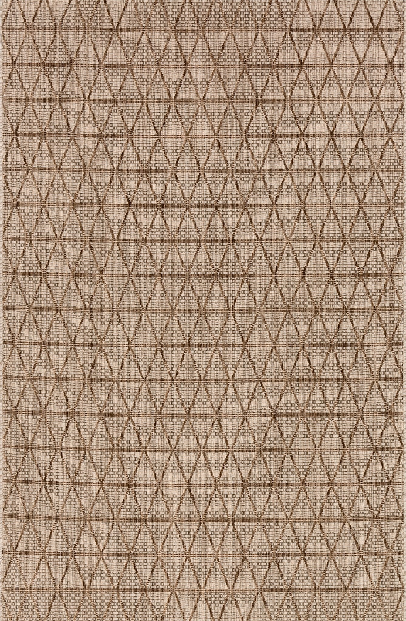 Loloi Isle Beige / Mocha Accent Rug White Cliff Studio Accent Rug