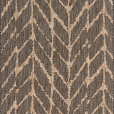 Loloi Isle Charcoal / Mocha Sample Rug White Cliff Studio Sample Rug