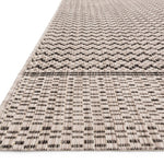 Loloi Isle Grey / Black Accent Rug White Cliff Studio Accent Rug