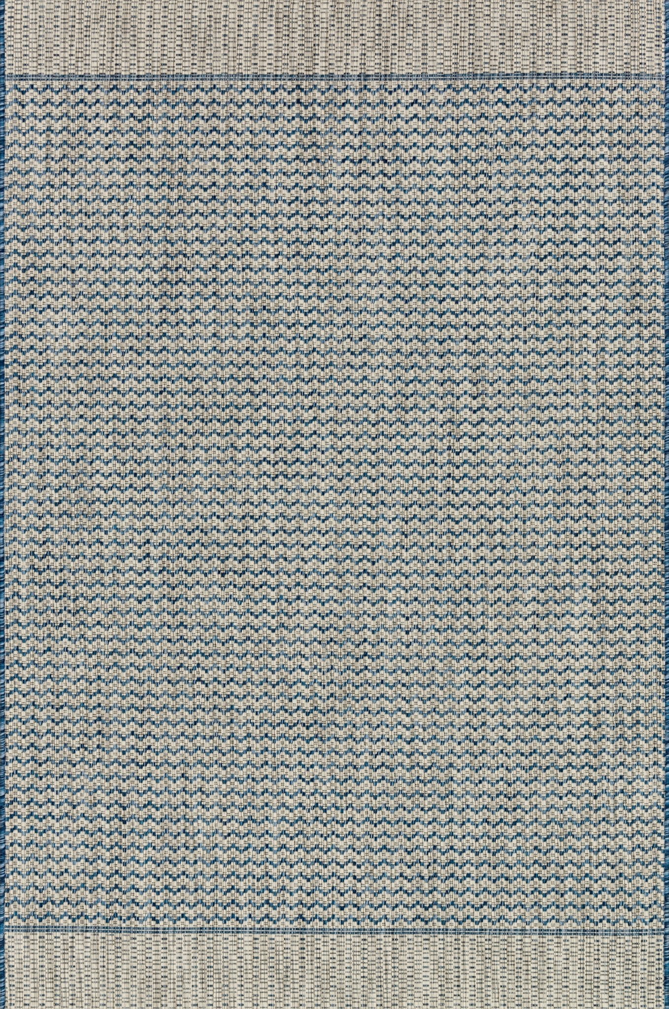 Loloi Isle Grey / Blue Sample Rug White Cliff Studio Sample Rug