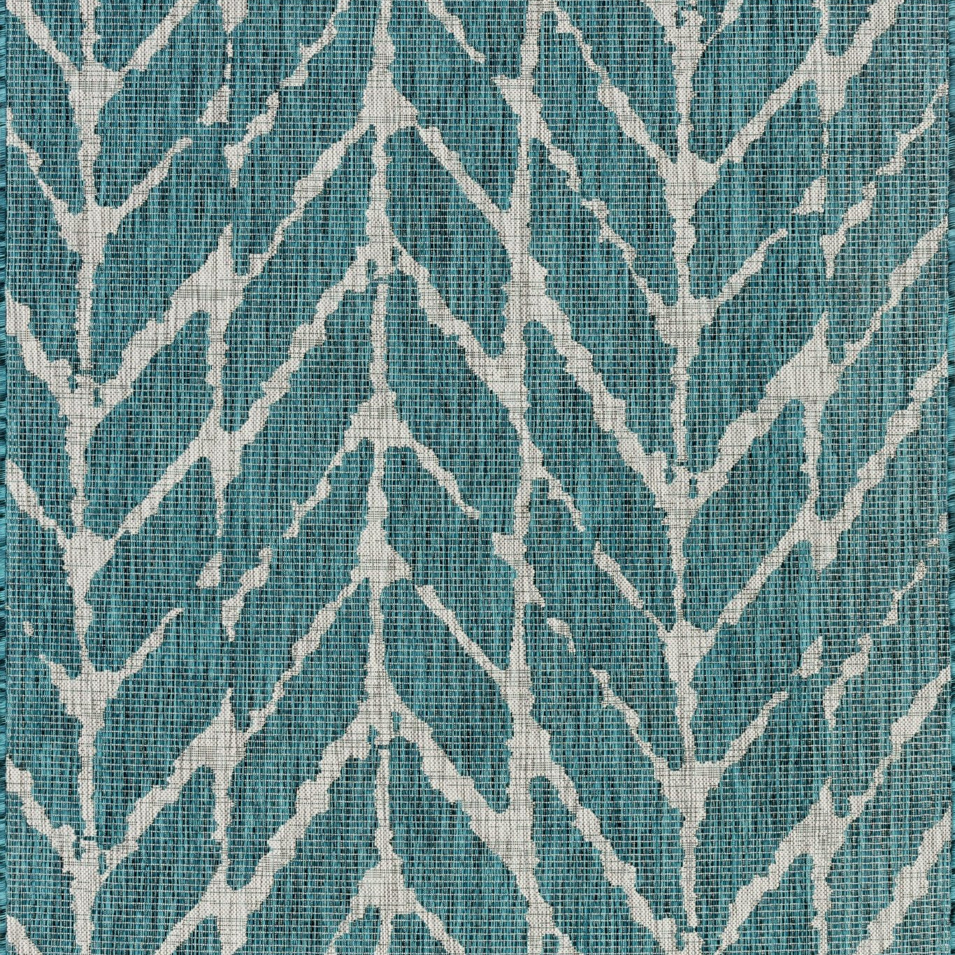 Loloi Isle Teal / Grey Accent Rug White Cliff Studio Accent Rug