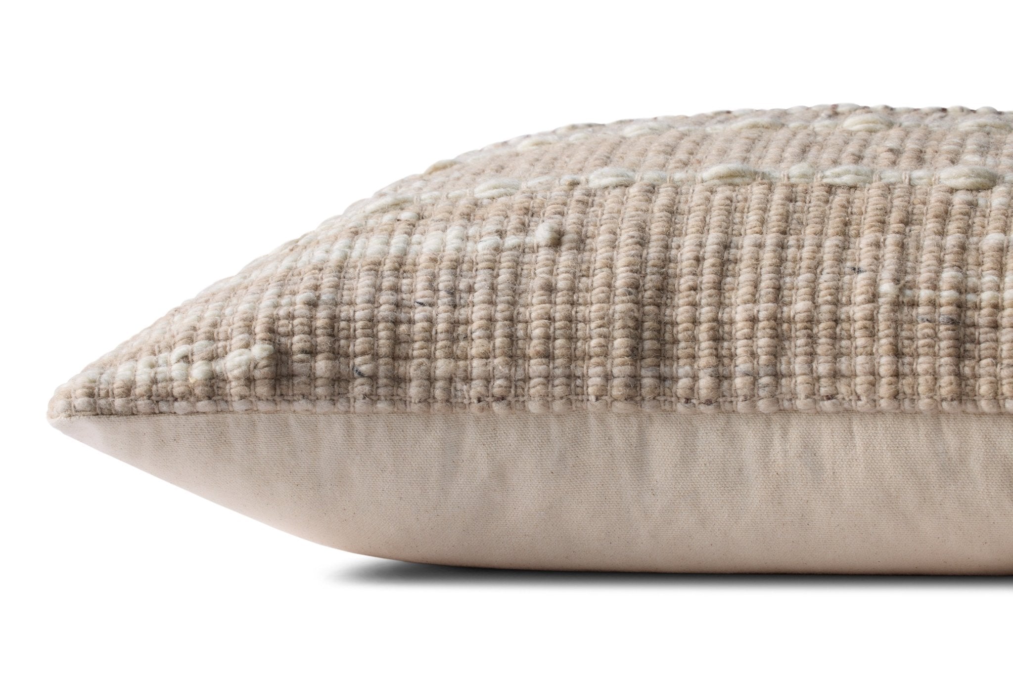 Loloi Ivory / Beige Pillow White Cliff Studio Pillow
