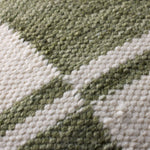 Loloi Ivory / Green Pillow White Cliff Studio Pillow