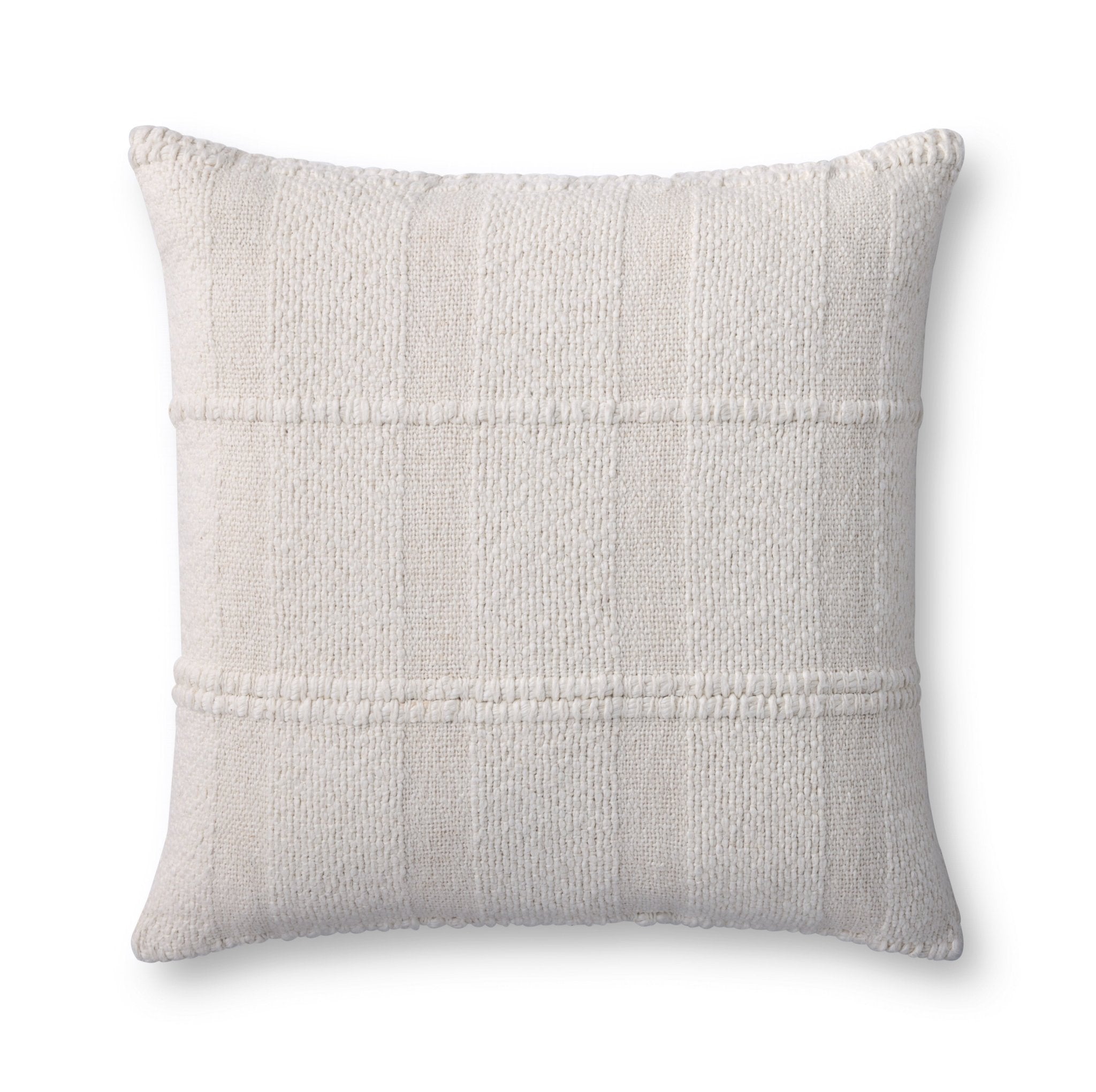 Loloi Ivory Pillow White Cliff Studio Pillow