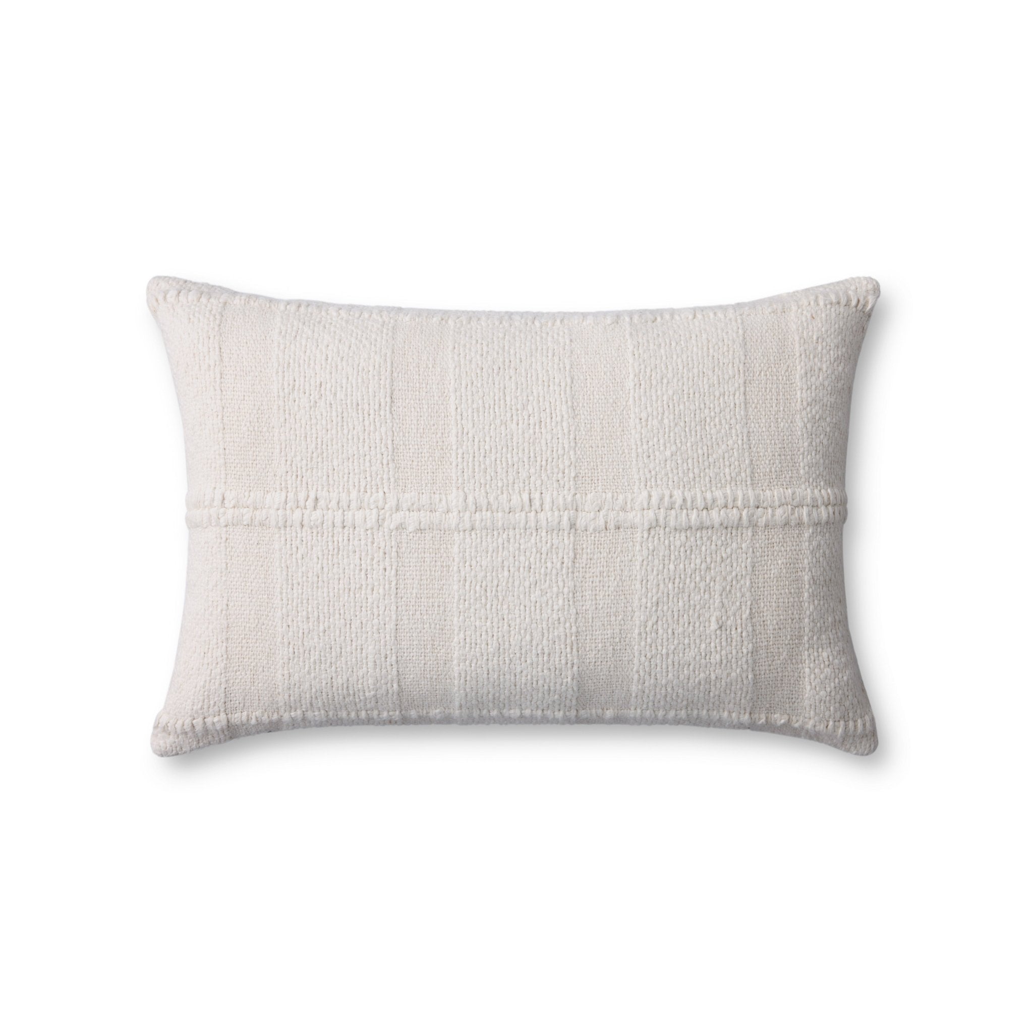 Loloi Ivory Pillow White Cliff Studio Pillow