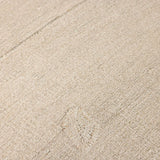 Loloi Ivory Pouf White Cliff Studio Pouf