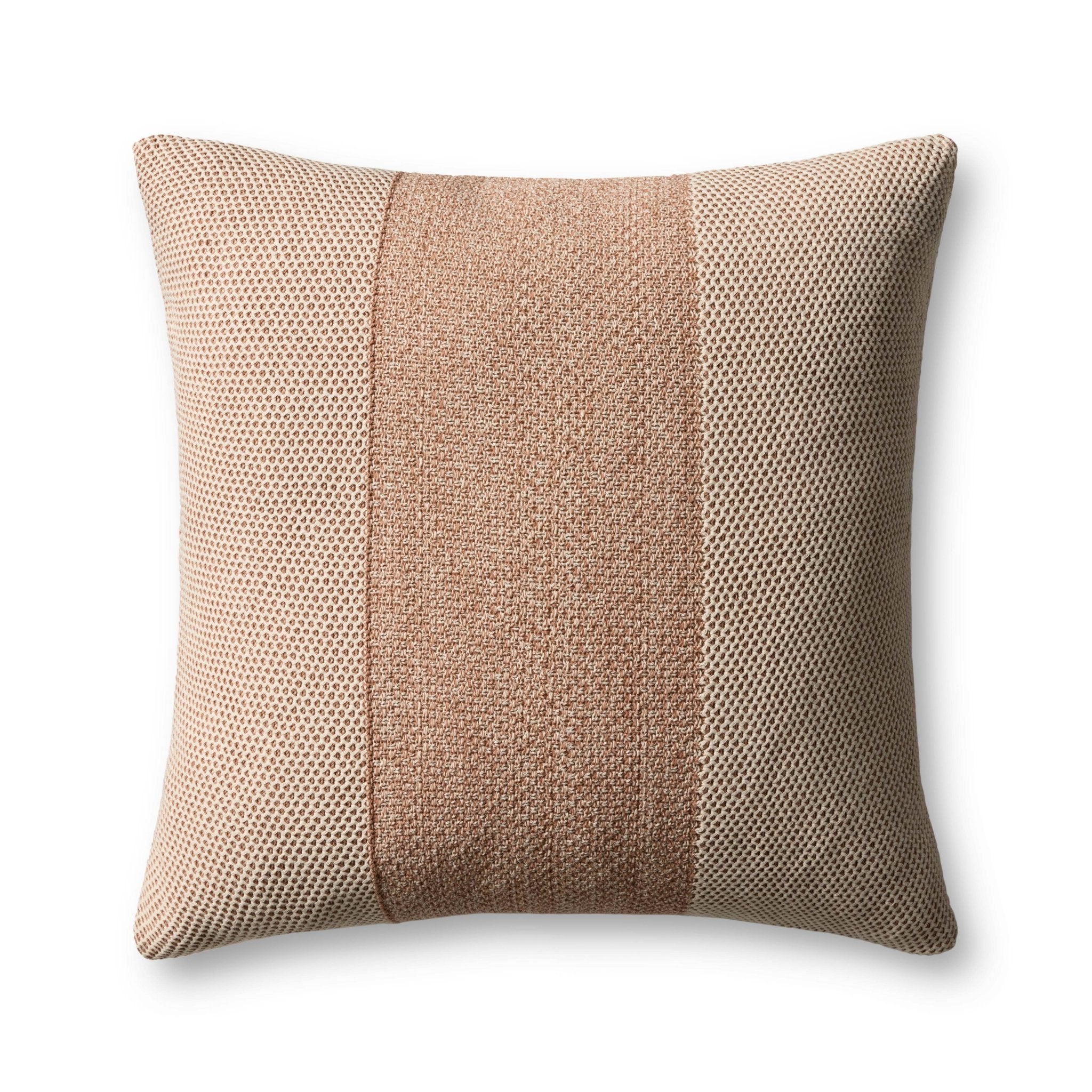 Loloi Ivory / Spice Pillow White Cliff Studio Pillow