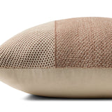 Loloi Ivory / Spice Pillow White Cliff Studio Pillow