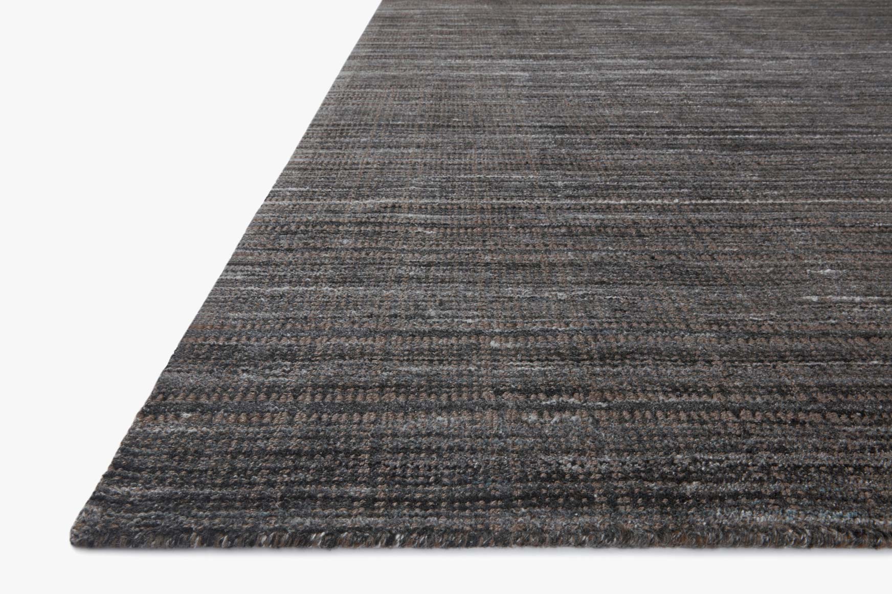 Loloi Jamie Graphite / Charcoal Rug White Cliff Studio Area Rugs