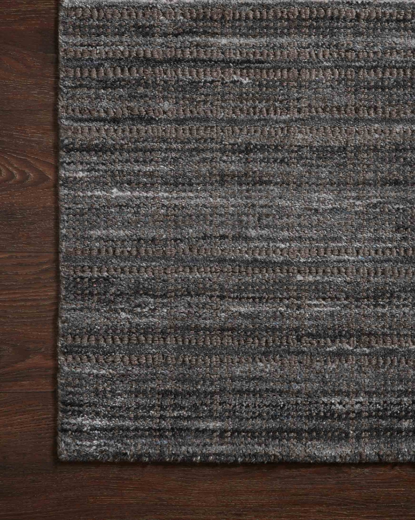 Loloi Jamie Graphite / Charcoal Rug White Cliff Studio Area Rugs