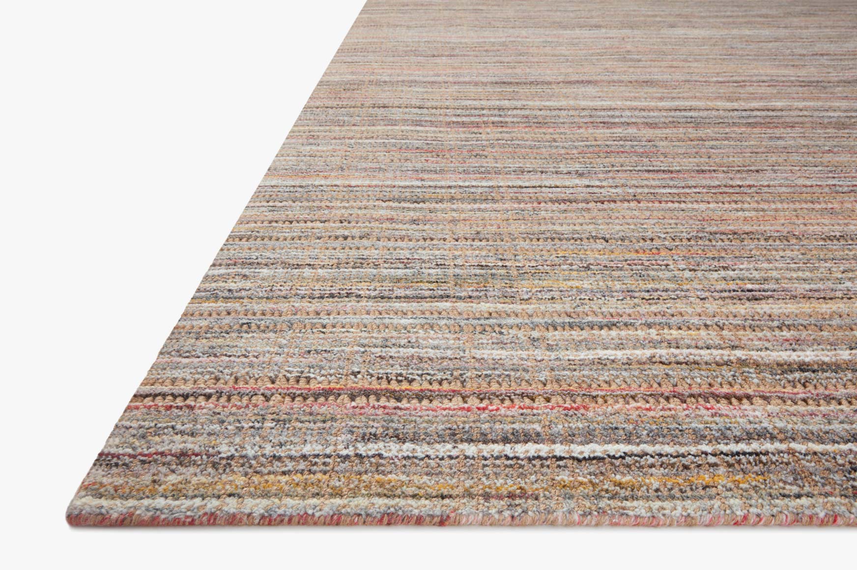 Loloi Jamie Natural / Multi Rug White Cliff Studio Area Rugs