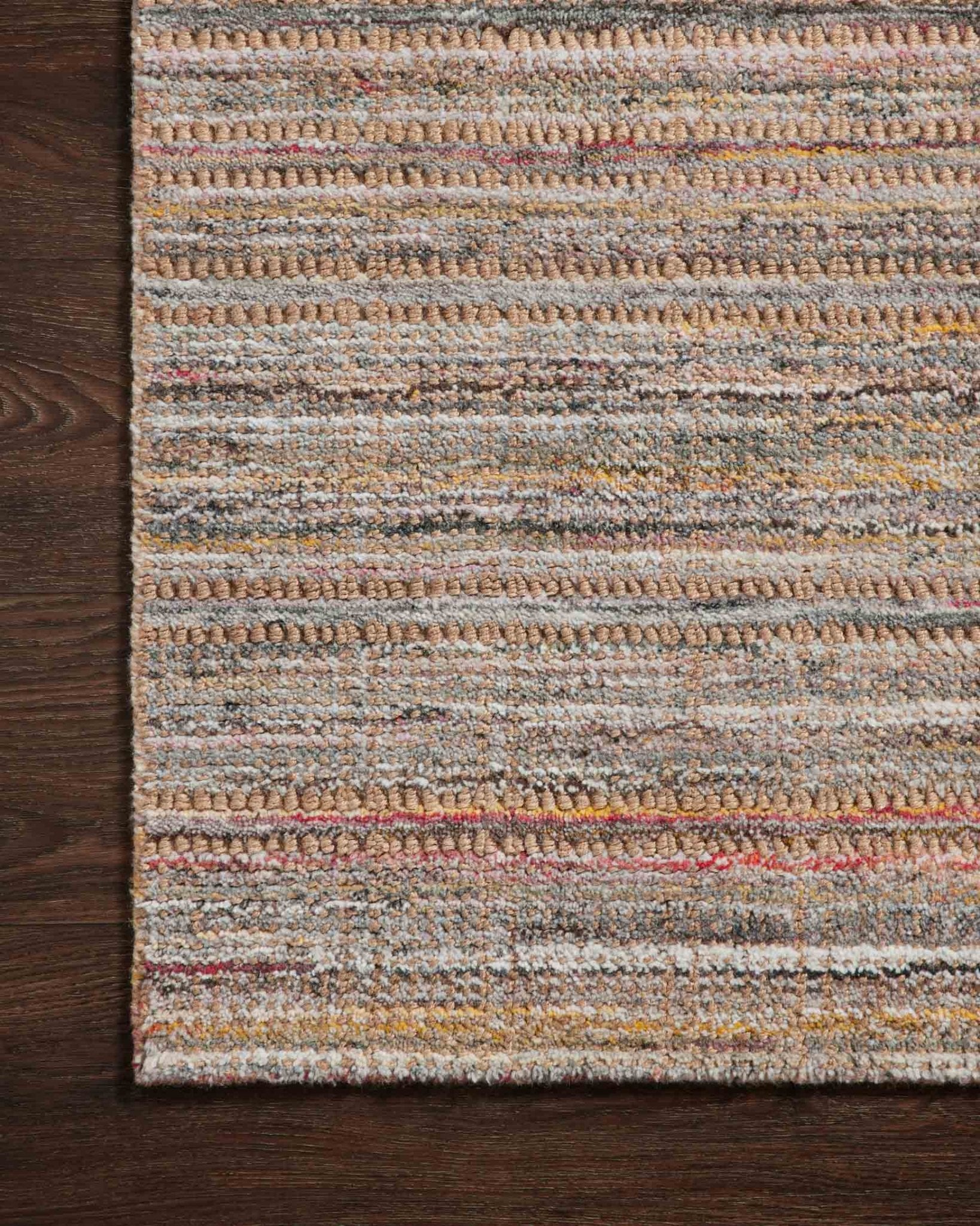 Loloi Jamie Natural / Multi Rug White Cliff Studio Area Rugs