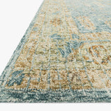 Loloi Julian Blue / Gold Rug White Cliff Studio Area Rugs