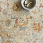 Loloi Julian Ivory / Multi Rug White Cliff Studio Area Rugs