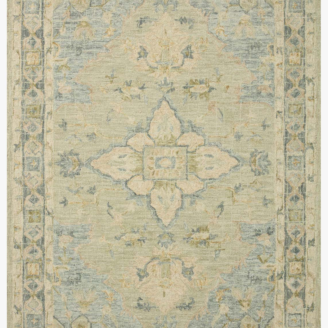 Loloi Julian Seafoam Green / Spa Rug White Cliff Studio Area Rugs